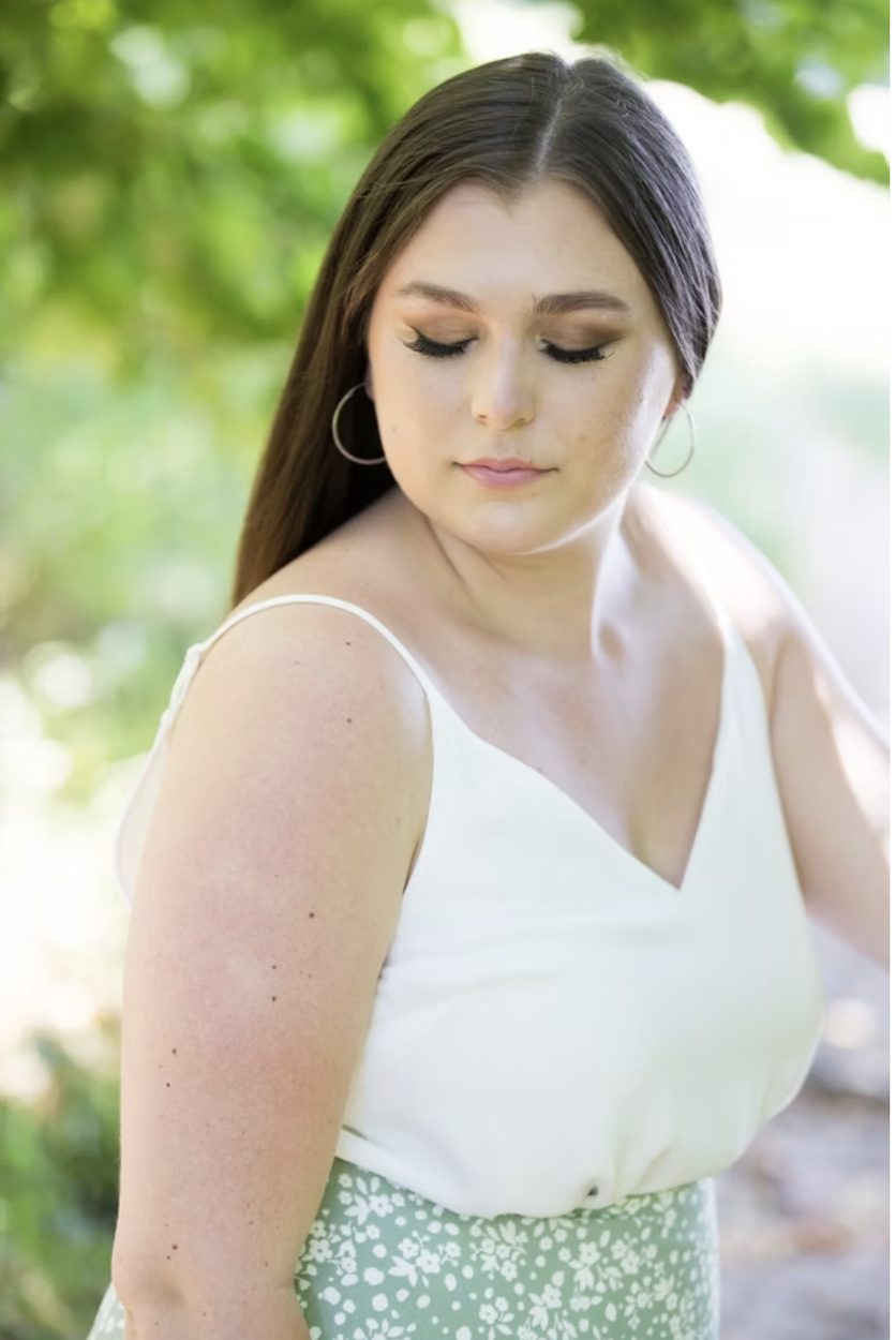 Soft daylight beauty portrait